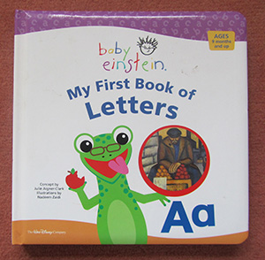 My first book of letters